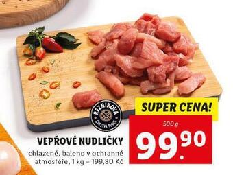 Lidl Vepřové nudličky nabídka