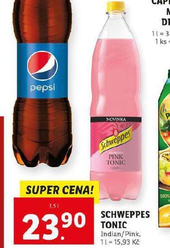 Lidl Schweppes tonic nabídka