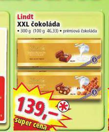 Norma Lindt čokoláda nabídka