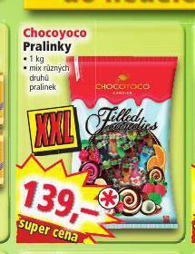Norma Chocoyoco pralinky nabídka