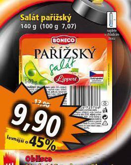 Norma Salát pařížský nabídka