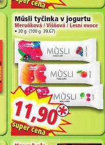 Norma Musli tyčinka v jogurtu nabídka