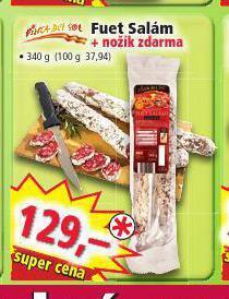 Norma Fuet salám nabídka