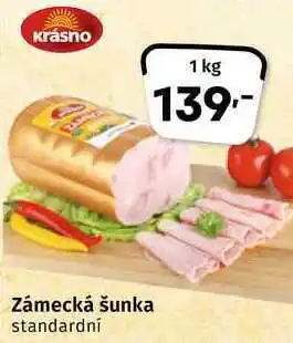 Krásno zámecká šunka standardní 1kg