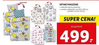 Lidl Dětské povlečení nabídka