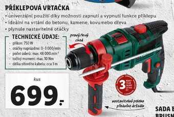 Lidl Příklepová vrtačka nabídka