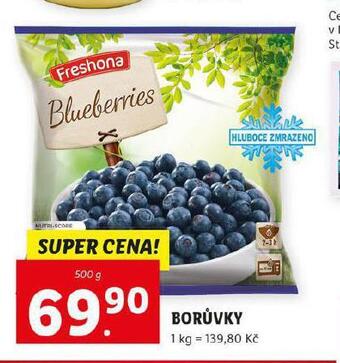 Lidl Borůvky nabídka