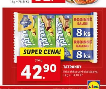 Lidl Tatranky nabídka