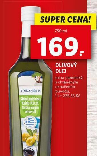 Lidl Olivový olej nabídka