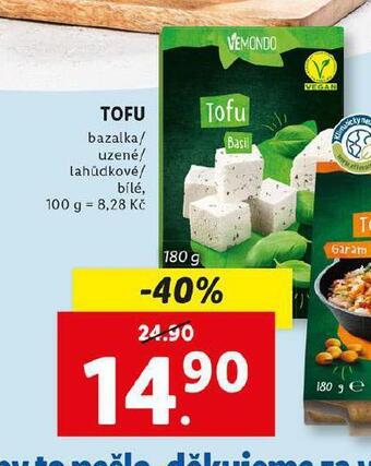 Lidl Tofu nabídka