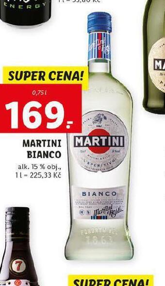 Lidl Martini bianco nabídka