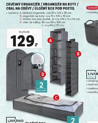 Lidl Organizér na boty nabídka