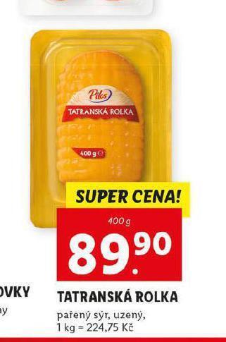 Lidl Tatranská rolka nabídka