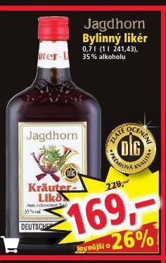 Norma Jagdhorn bylinný likér nabídka