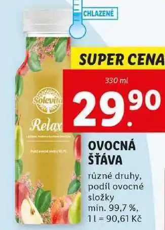 Lidl Ovocná šťáva, 330 ml nabídka