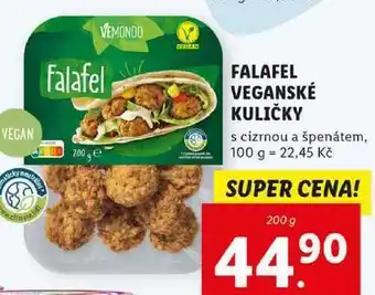 Lidl Falafel veganské kuličky, 200 g nabídka