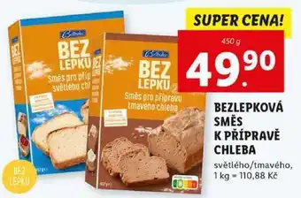 Lidl Bezlepková směs k přípravě chleba, 450 g nabídka