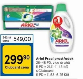 Tesco Ariel Prací prostředek 26-48 PD nabídka
