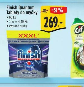 Jip Finish quantum tablety do myčky nabídka