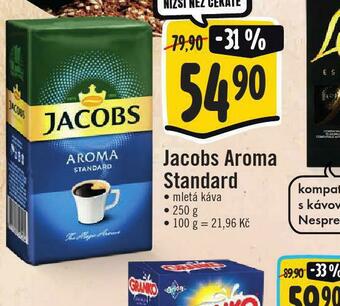 Jip Jacobs aroma standard nabídka