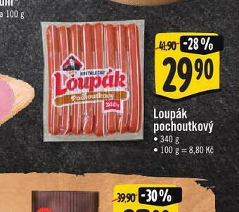 Jip Loupák pochoutkový nabídka