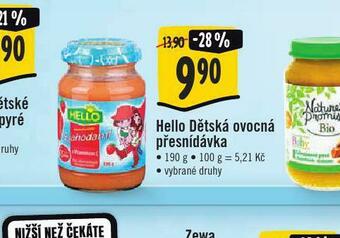 Jip Hello dětská ovocná pomazánka nabídka