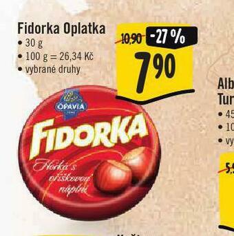 Jip Fidorka oplatka nabídka