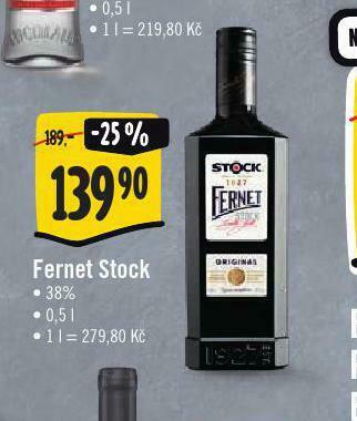 Jip Fernet stock nabídka