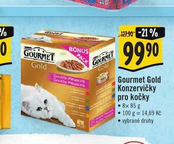 Jip Gourmet gold konzervičky pro kočky nabídka