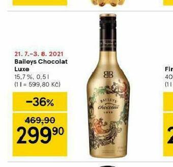 Tesco Baileys chocolat luxe nabídka