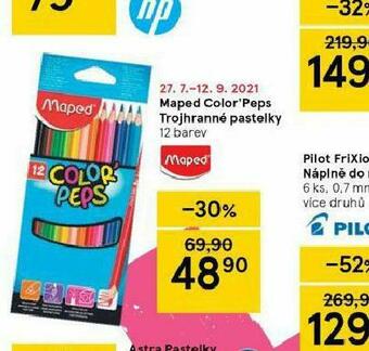 Tesco Trojhranné pastelky nabídka