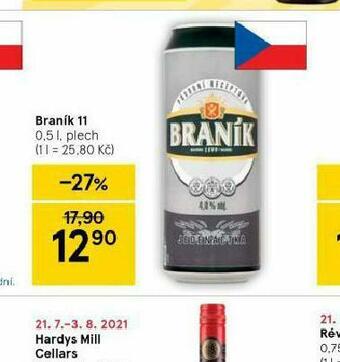 Tesco Pivo braník 11 nabídka