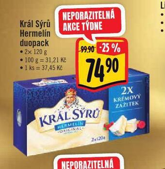Albert Král sýrů hermelín nabídka