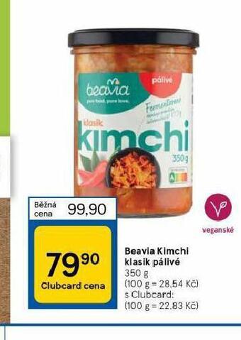 Beavia kimchi klasik pálivé