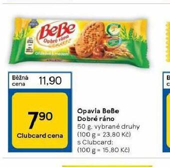 Tesco Opavia bebe dobré ráno nabídka