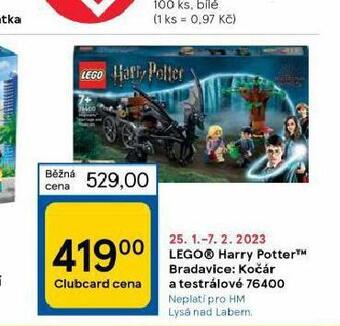 Tesco Lego harry potter nabídka