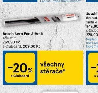 Tesco Bosch aero eco stěrač nabídka