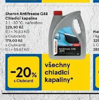 Sheron antifreeze g48 chladicí kapalina