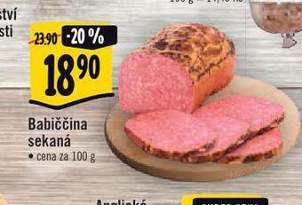 Albert Babiččina sekaná nabídka