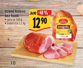 Uzené koleno bez kosti
