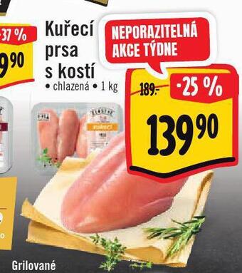Albert Kuřecí prsa s kostí nabídka