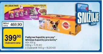 Tesco Whiskas kapsičky pro kočky nabídka