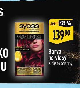 Albert Syoss barva na vlasy nabídka