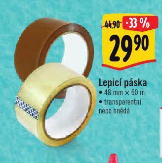 Albert Lepicí páska nabídka