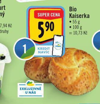 Albert Bio kaiserka nabídka