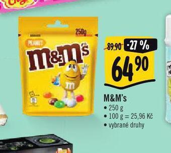 Albert M & m's nabídka