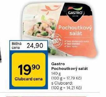 Tesco Gastro pochoutkový salát nabídka