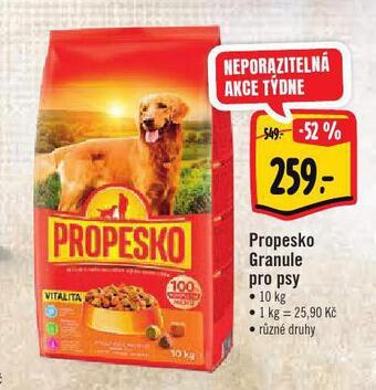 Albert Propesko granule pro psy nabídka