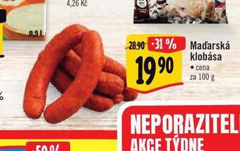 Albert Maďarská klobása nabídka