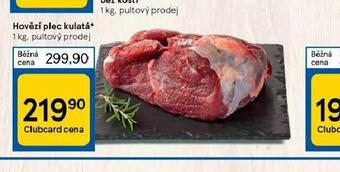 Tesco Hovězí plec kulatá nabídka